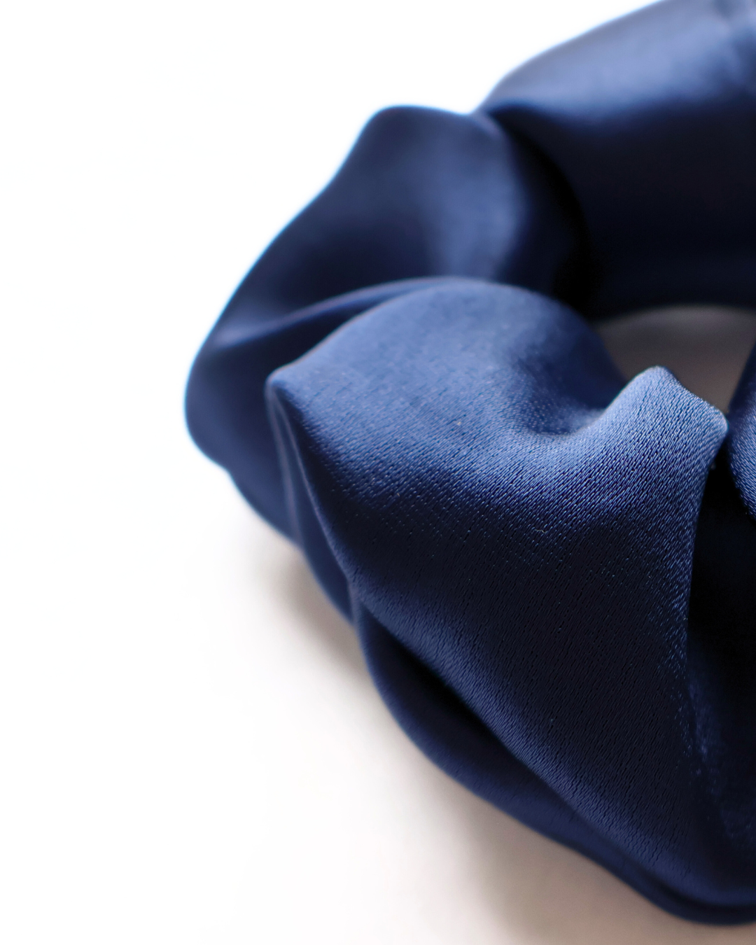 CHOUCHOU SATIN BLEU