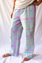 PANTALON À RAYURES PASTEL