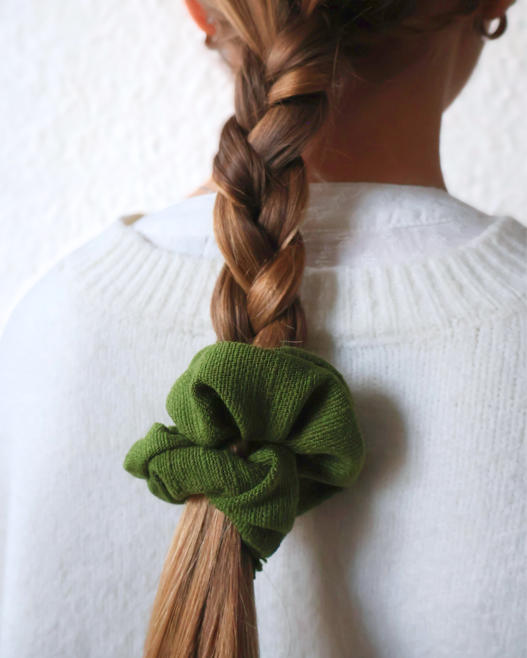CHOUCHOU VERT TEXTURÉ