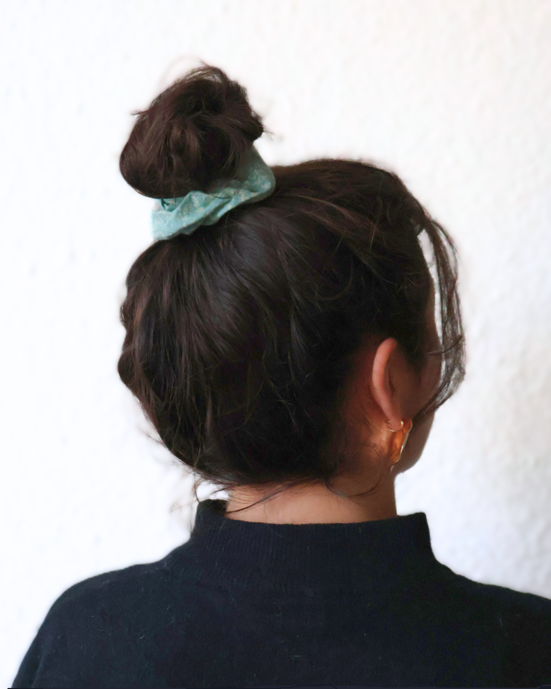 CHOUCHOU MILITAIRE BLEU-VERT
