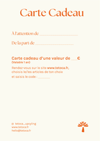 CARTE CADEAU