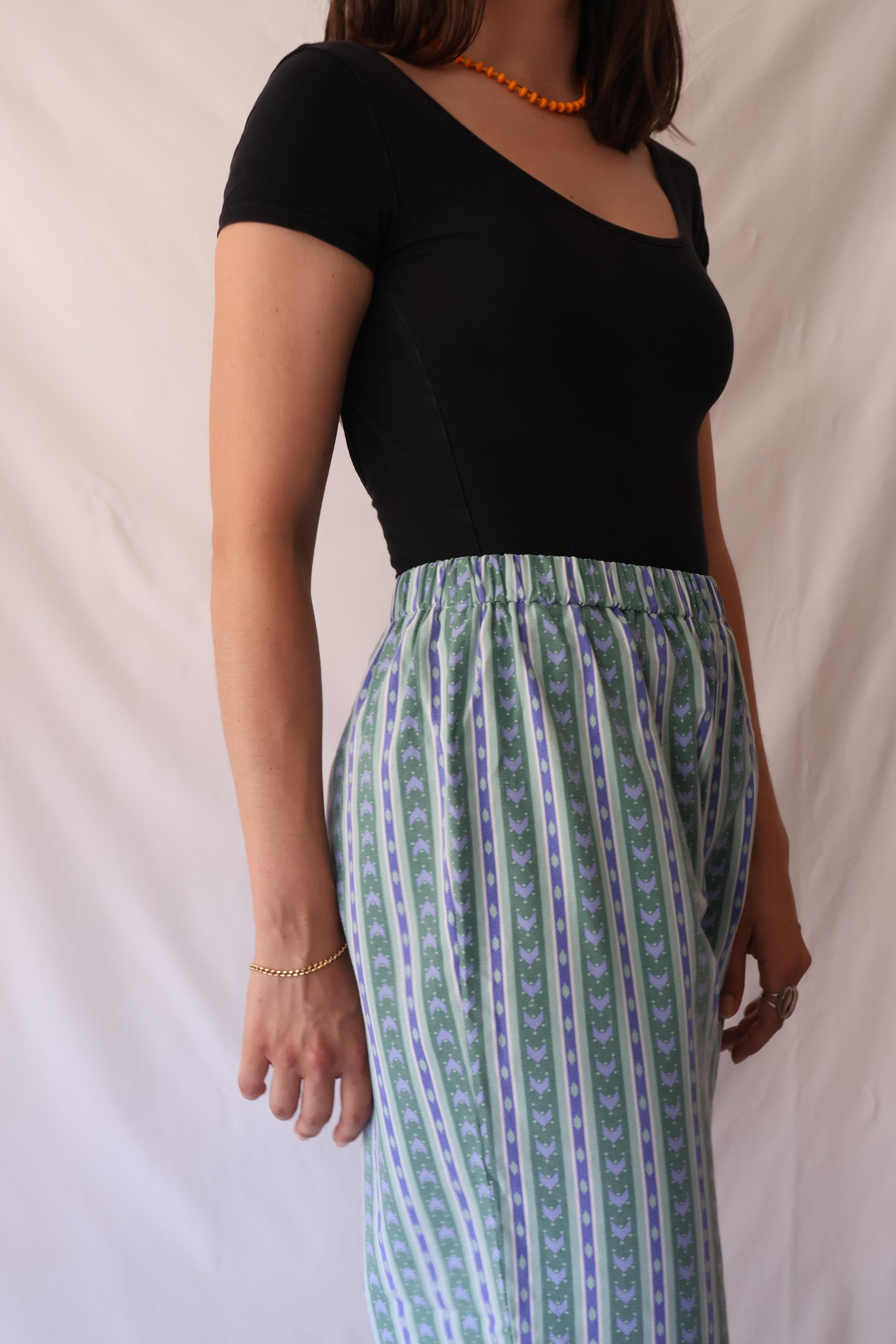 PANTALON À RAYURES PROVENÇALES
