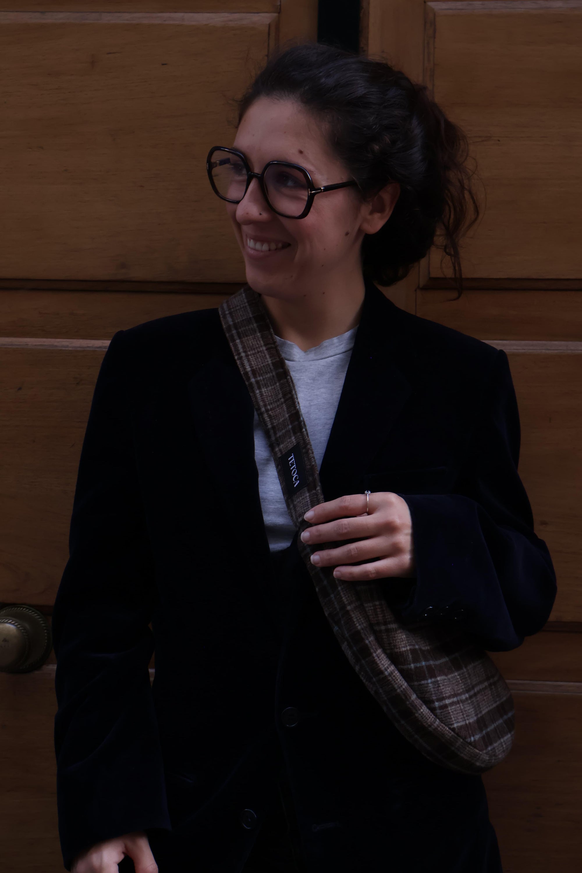 TARTAN MARRON