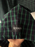 Pantalon tartan vert