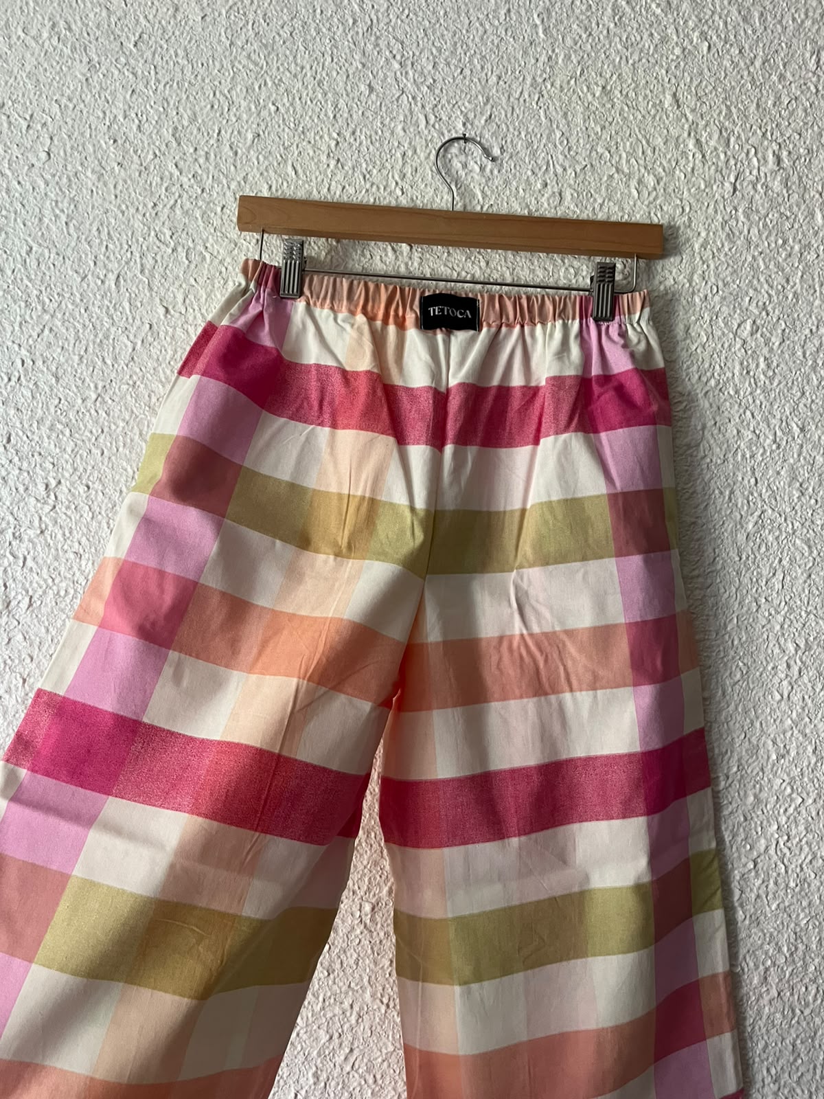 PANTALON CARREAUX COLORES