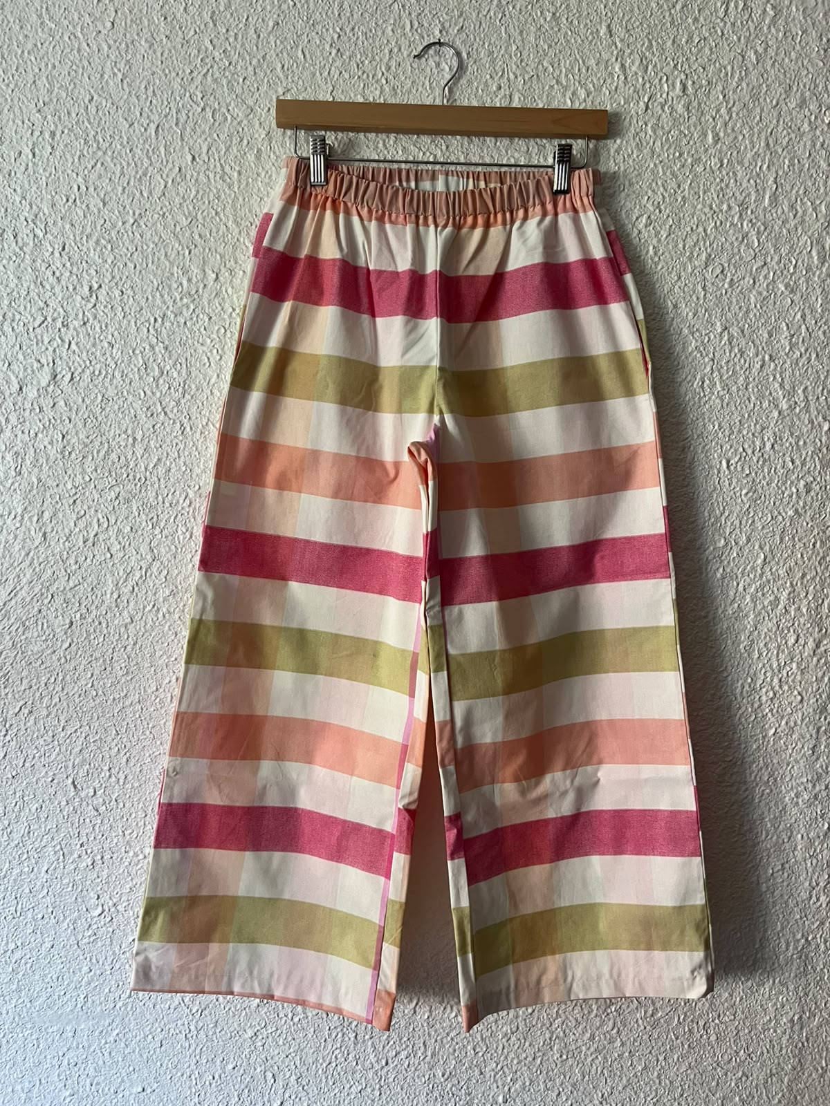 PANTALON CARREAUX COLORES