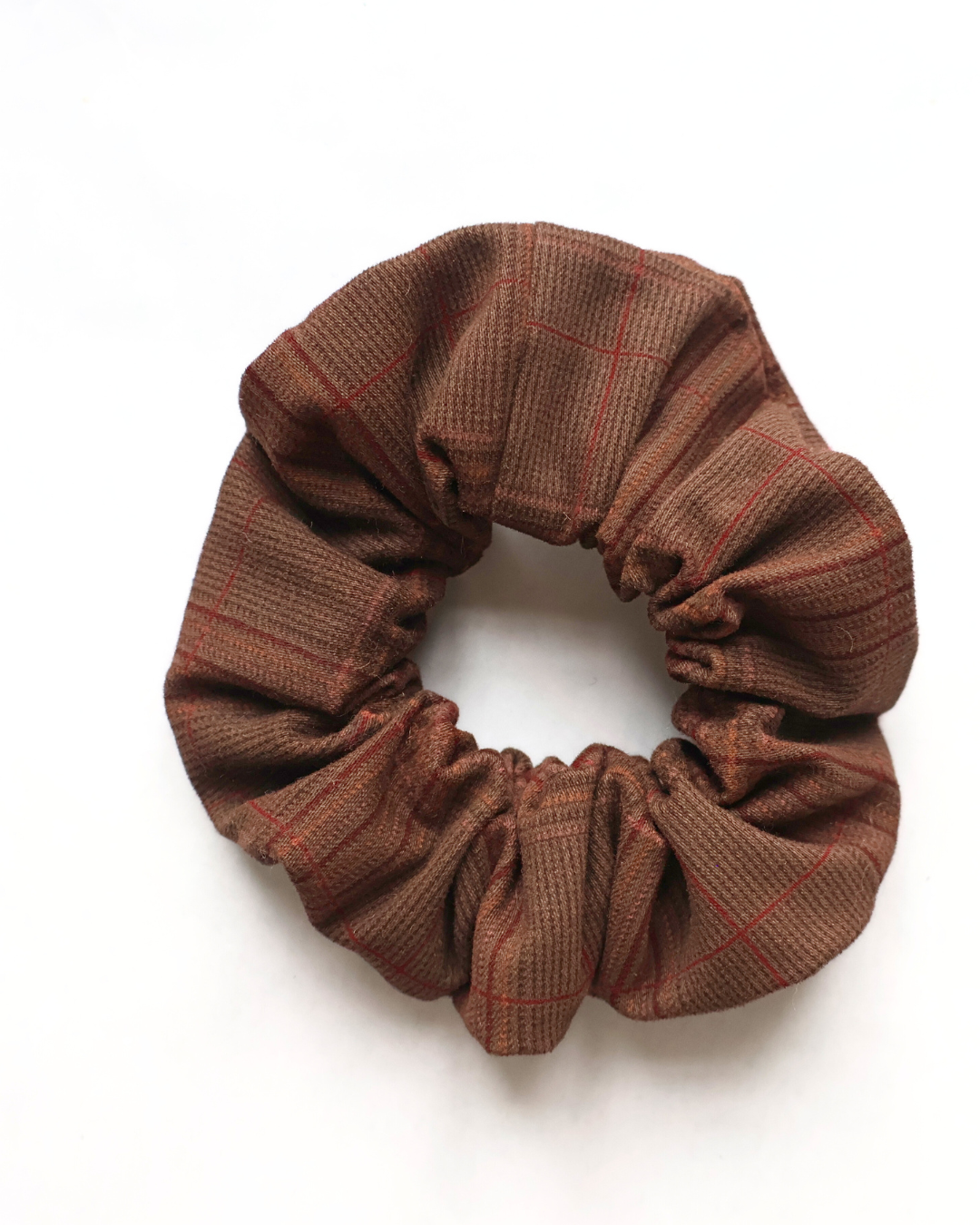 CHOUCHOU TARTAN MARRON