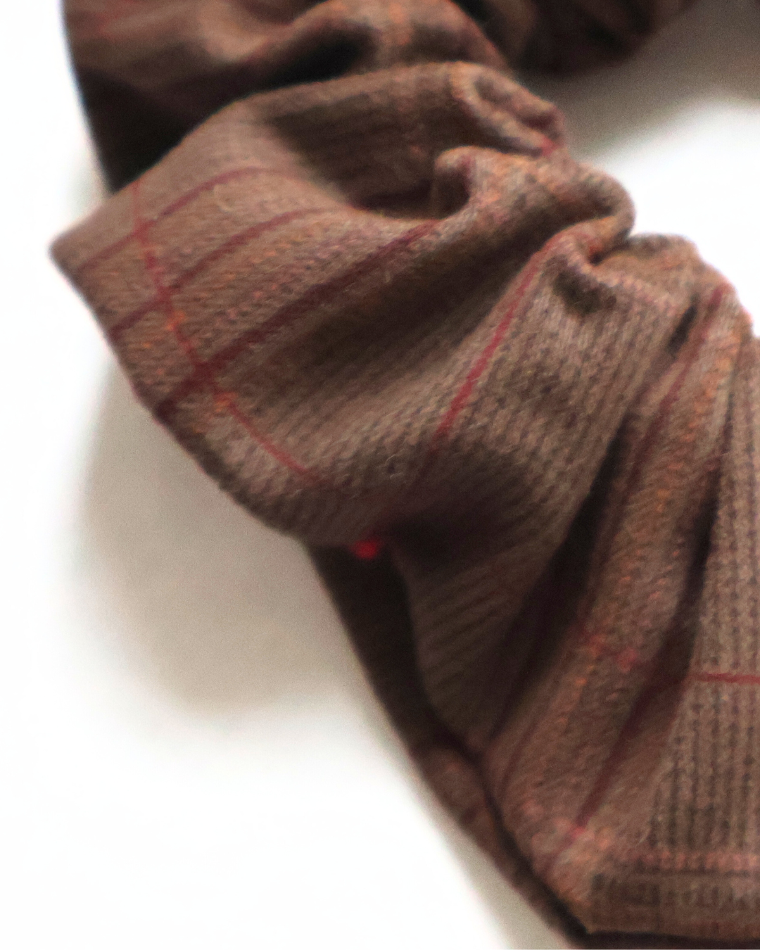 CHOUCHOU TARTAN MARRON