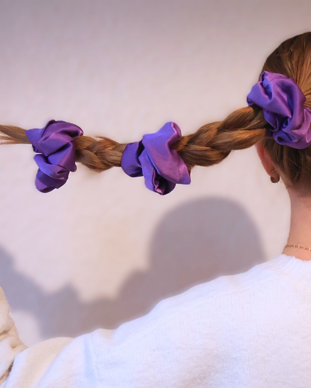 CHOUCHOU SATIN VIOLET