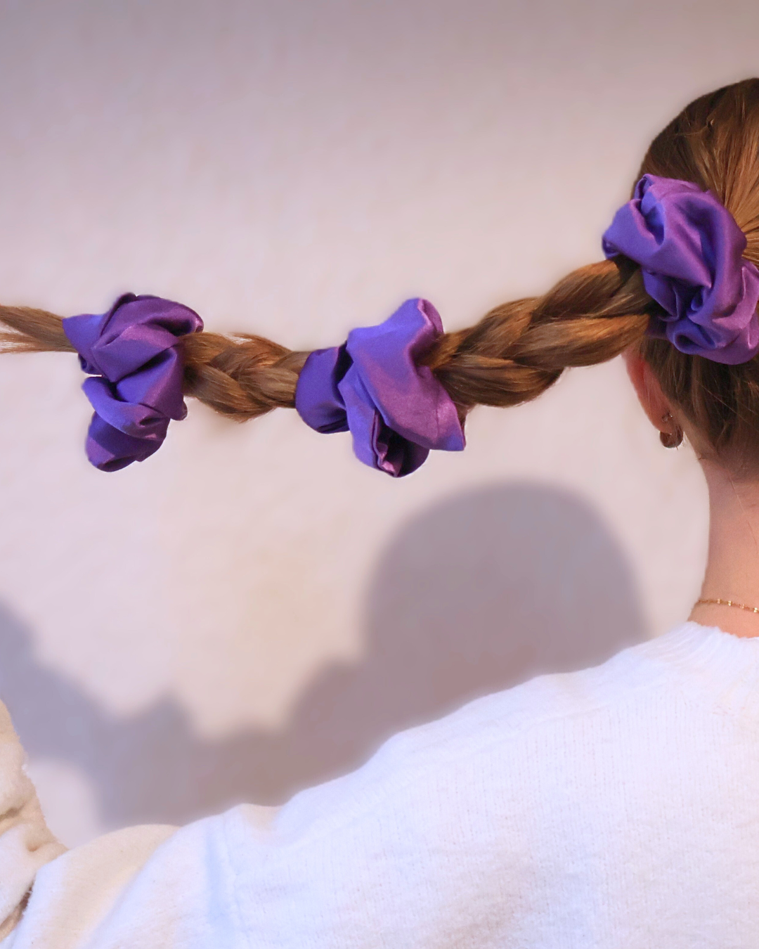 CHOUCHOU SATIN VIOLET