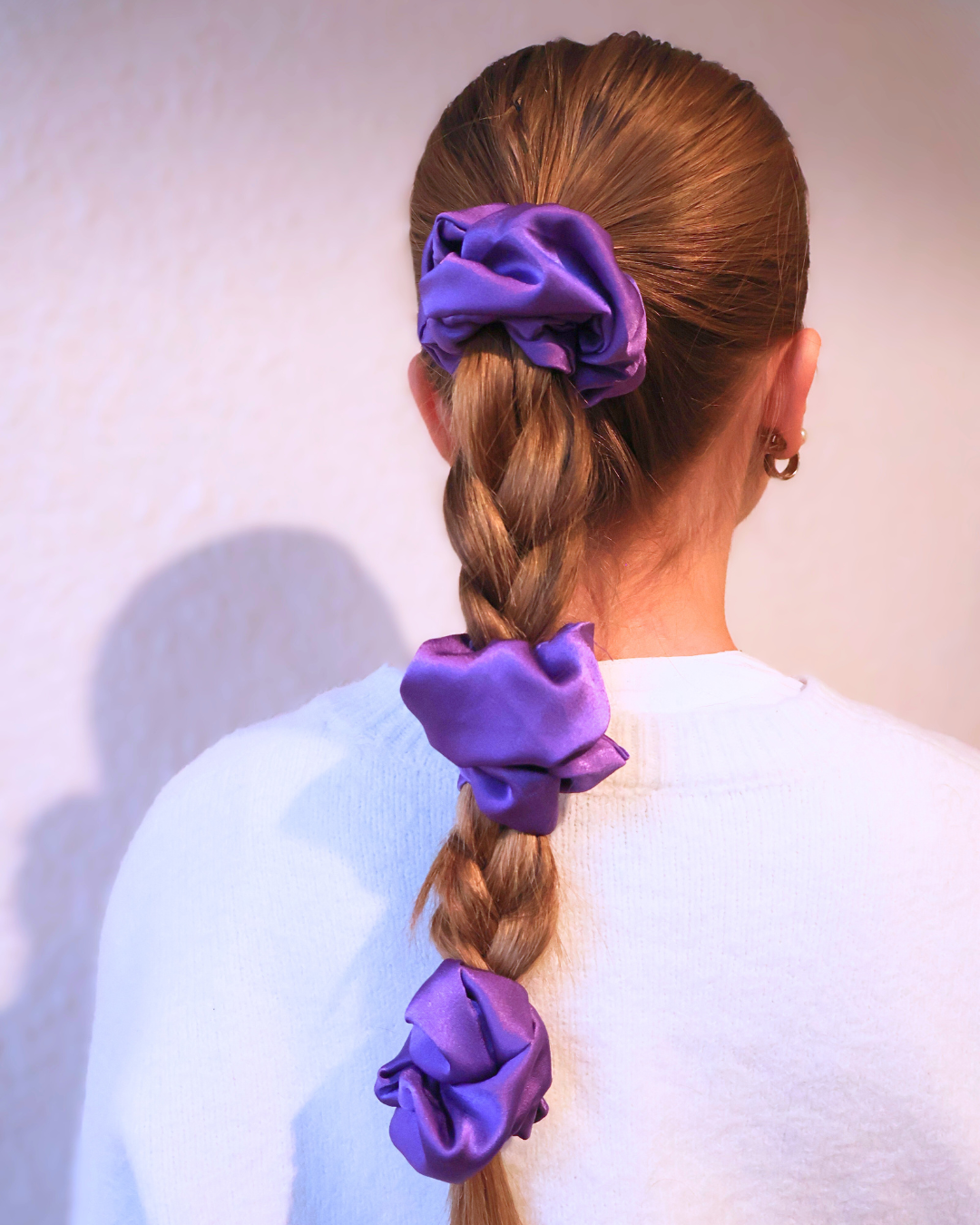 CHOUCHOU SATIN VIOLET