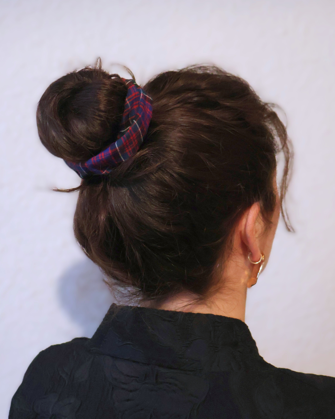 CHOUCHOU TARTAN BLEU/VERT