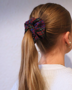 CHOUCHOU TARTAN BLEU/VERT