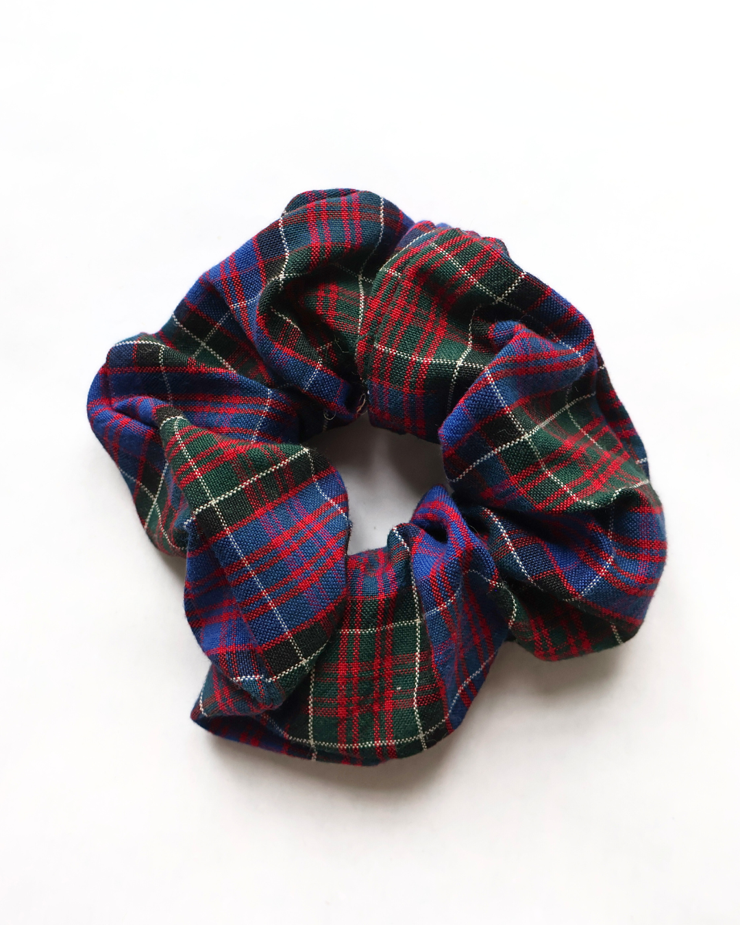 CHOUCHOU TARTAN BLEU/VERT