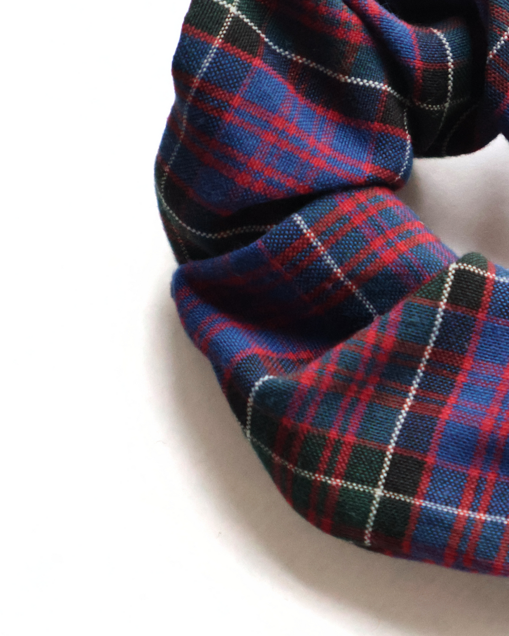 CHOUCHOU TARTAN BLEU/VERT