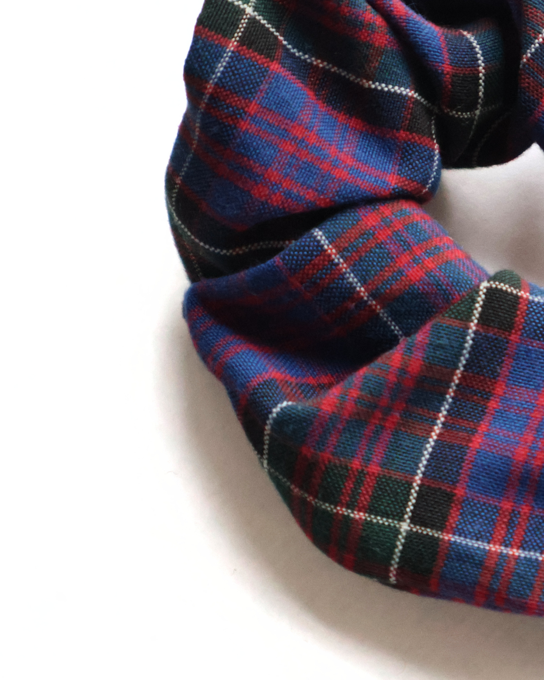 CHOUCHOU TARTAN BLEU/VERT